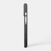 Robuuste Rode Naam Abstracte Textuur iPhone 16 Hoesje (Linkerkant)