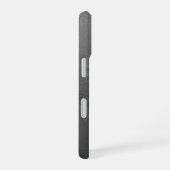 Robuuste Rode Naam Abstracte Textuur iPhone 16 Hoesje (Rechterkant)