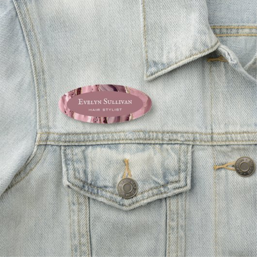 Robuuste Roos met aanduiding van de naam Naamplaatje (In situ)