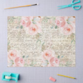  Robuuste Rozen Oude Letter-ontkoppeling T Tissuepapier (Craft)