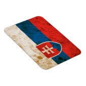 Robuuste Slowaakse vlag Magneet (Rechterzijde)
