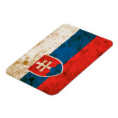 Robuuste Slowaakse vlag Magneet (Linkerzijde)