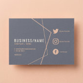 Robuuste sociale media visitekaartje