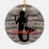 Robuuste stijl met MERMAID-ontwerp | Keramisch Ornament (Voorkant)