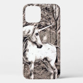 Robuuste stijl - Unicorn Case-Mate iPhone Case (Achterkant)