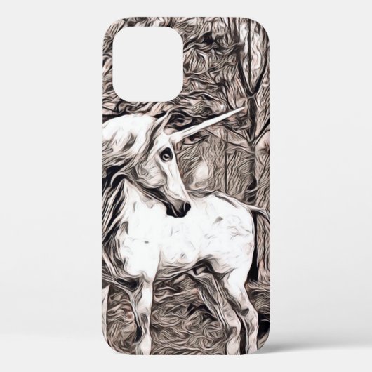 Robuuste stijl - Unicorn Case-Mate iPhone Case (Achterkant)