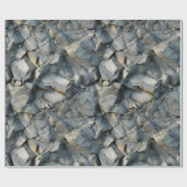 Robuuste Stone Texture Wrapping Paper Roll Cadeaupapier (Vlak)