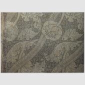 ROBUUSTE TEXTUUR BRUINE FLORALE DECOUPAGE Meubelen Tissuepapier (Voorkant)