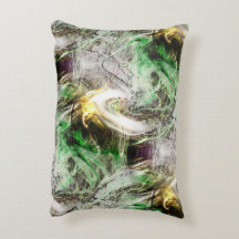 Robuuste textuur onder drijvende groene en gele in