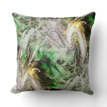 Robuuste textuur onder drijvende groene en gele in