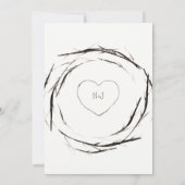 Robuuste twijken met grote uitvindingen kaart (Achterkant)