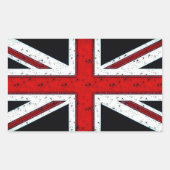 robuuste uniale aansluiting rechthoekige sticker (Voorkant)