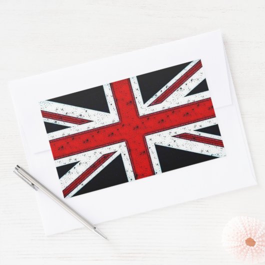 robuuste uniale aansluiting rechthoekige sticker (Envelop)