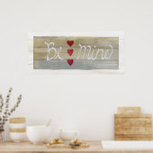 Robuuste Valentijn is mijn Poster (Keuken)