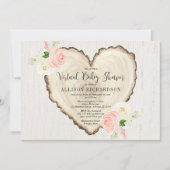 Robuuste Valentijnsdag van een meisje met virtueel Kaart (Voorkant)