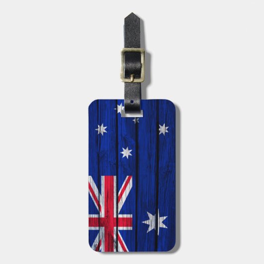 Robuuste vlag van Australië Bagagelabel (Voorkant verticaal)