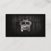 Robuuste vrachtwagen visitekaartje (Achterkant)