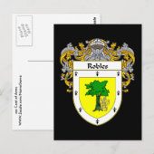 Robuuste wapenlaag (gemantled) briefkaart (Voorkant / Achterkant)