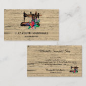 Robuuste wasmachine voor kraaien visitekaartje (Voorkant / Achterkant)