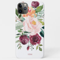 Robuuste Waterverf Botanisch met monogram