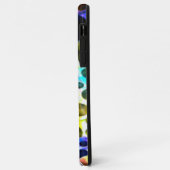 Robuuste waterverf met gaten en sneeuw Case-Mate iPhone case (Achterkant/links)