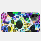 Robuuste waterverf met gaten en sneeuw Case-Mate iPhone case (Achterkant (horizontaal))