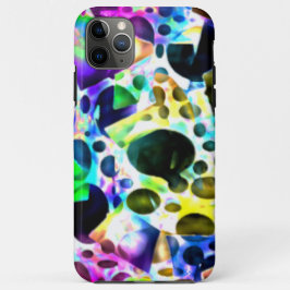 Robuuste waterverf met gaten en sneeuw Case-Mate iPhone case