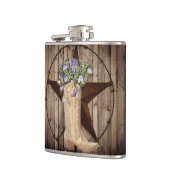 Robuuste westerne ster voor wilde houtbloem met sc heupfles (Links)