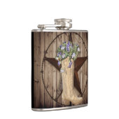 Robuuste westerne ster voor wilde houtbloem met sc heupfles (Rechts)