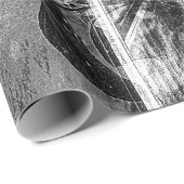 Robuuste Westerne zwarte en witte flesvormige sche Cadeaupapier (Rol Hoek)