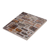 Robuuste zandsteenwand tegeltje (Zijkant)