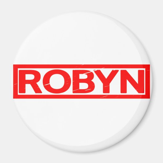 Robyn Stamp Magneet (Voorkant)