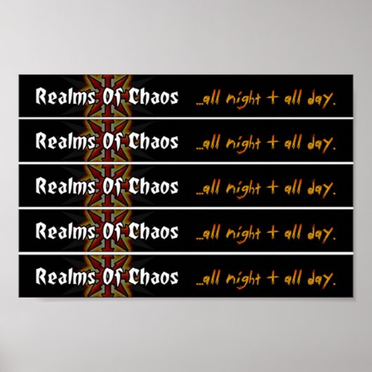 ROC-banners Poster (Voorkant)