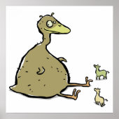 Roc de vogel poster (Voorkant)