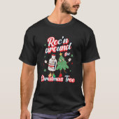 Roc Rond De Kerstboom ER RED RN PACU ICU T-shirt (Voorkant)