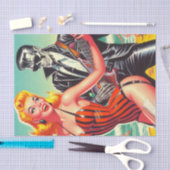 Rocabilly Summer Pin-up Tissuepapier (Craft)