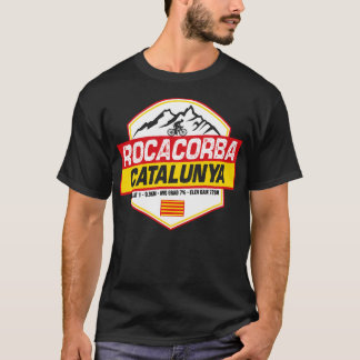 Rocacorba Girona Fietsen Catalonië Spanje T-shirt
