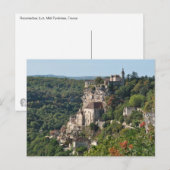 Rocamadour Briefkaart (Voorkant / Achterkant)