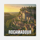 Rocamadour Frankrijk Reizen Magneet (Voorkant)