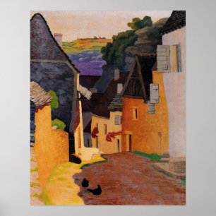 Rocamadour Landschap - Felix Vallotton Poster