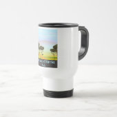 Rocca d'Orcia Italië reisposter Reisbeker (Voorkant rechts)