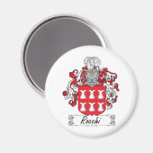 Rocchi Family Crest Magneet (Voorkant / Achterkant)