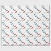 Rocck Climb Abseil Belay Carabiner Cadeaupapier (Vlak)