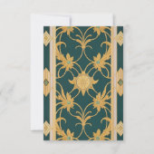 Roccoco, versailles, antoinete, barok goud patroon (Voorkant)