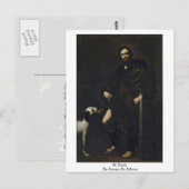 Roch van jusepe de Ribera Briefkaart (Voorkant / Achterkant)