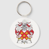 Rocha Family Crest Sleutelhanger (Voorkant)
