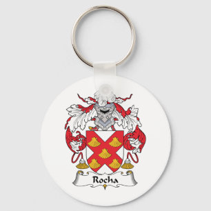 Rocha Family Crest Sleutelhanger
