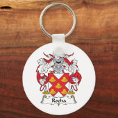 Rocha Family Crest Sleutelhanger (Voorkant)