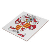 Rocha Family Crest Tegeltje (Zijkant)