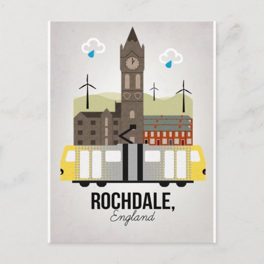 Rochdale Briefkaart (Voorkant)